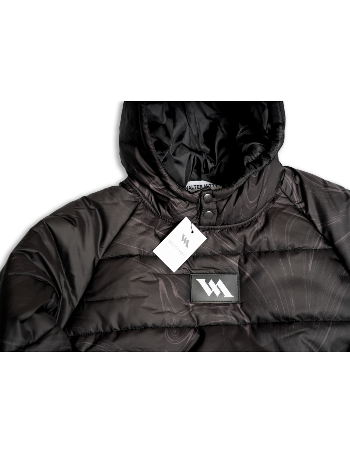 Walter Mitty - Marble Puffer Jacket Pullover
