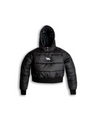 Cropped Puffer Jacket Pullover